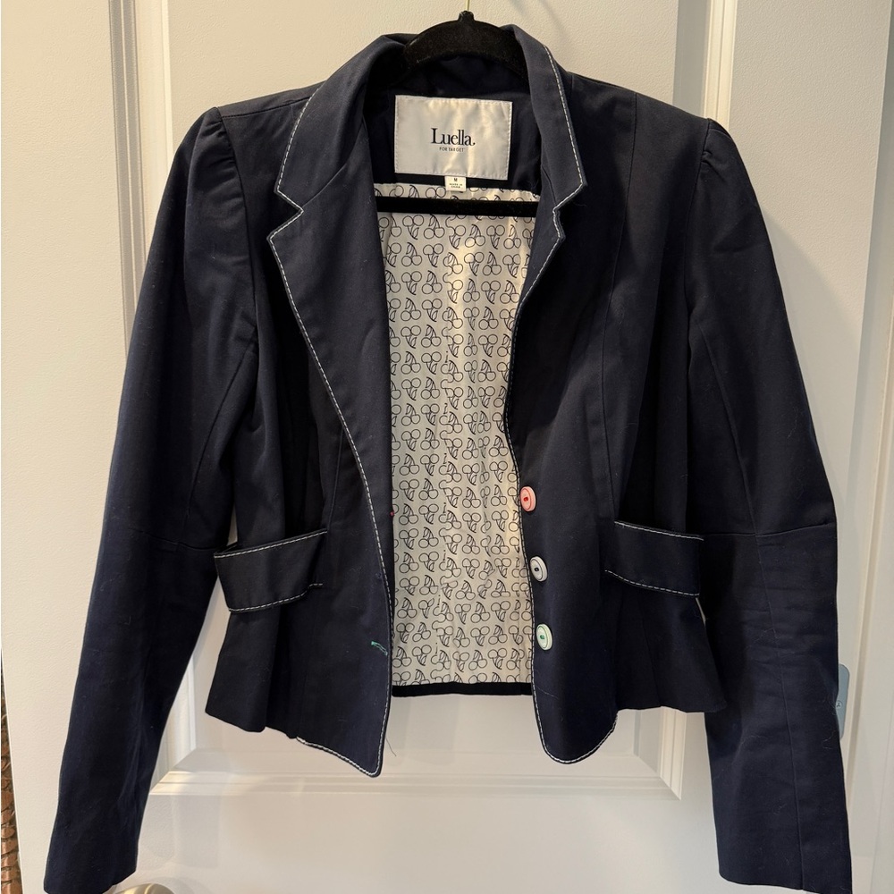Luella x Target Navy Blazer